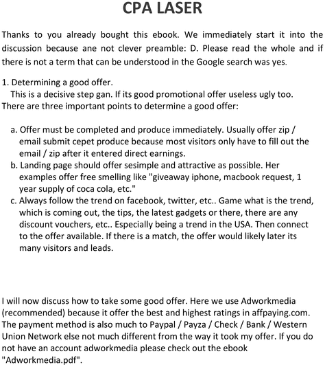 Product picture CPA LASER